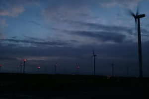 Windenergieanlagen in Langenhorn und Ockholm